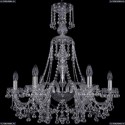1409/6/240/XL-75/Ni Хрустальная подвесная люстра Bohemia Ivele Crystal