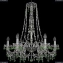 1410/6/240/h-74/Ni/V5001 Хрустальная подвесная люстра Bohemia Ivele Crystal