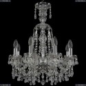 1410/8/160/XL-60/Ni/V0300 Хрустальная подвесная люстра Bohemia Ivele Crystal