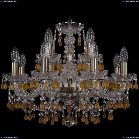 1410/8+4/195/Pa/V1003 Хрустальная подвесная люстра Bohemia Ivele Crystal