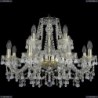 1410/8+4/240/G/V0300 Хрустальная подвесная люстра Bohemia Ivele Crystal