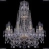 1411/10/195/XL-65/G Хрустальная подвесная люстра Bohemia Ivele Crystal