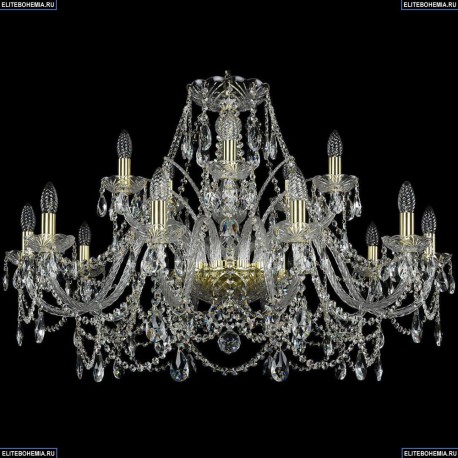 1411/10+5/360/G Хрустальная подвесная люстра Bohemia Ivele Crystal