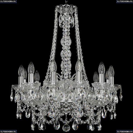 1411/12/195/h-70/Ni Хрустальная подвесная люстра Bohemia Ivele Crystal