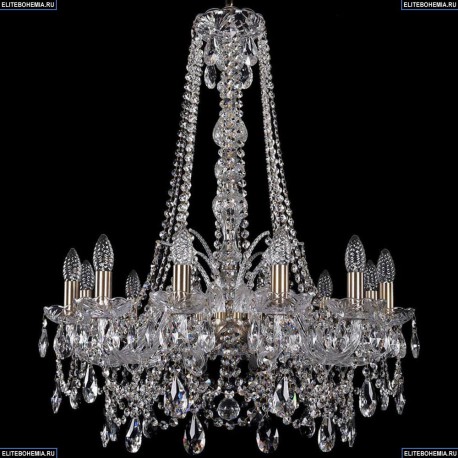 1411/12/240/h-83/Pa Хрустальная подвесная люстра Bohemia Ivele Crystal