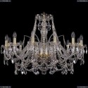 1411/12/300/G/Leafs Хрустальная подвесная люстра Bohemia Ivele Crystal