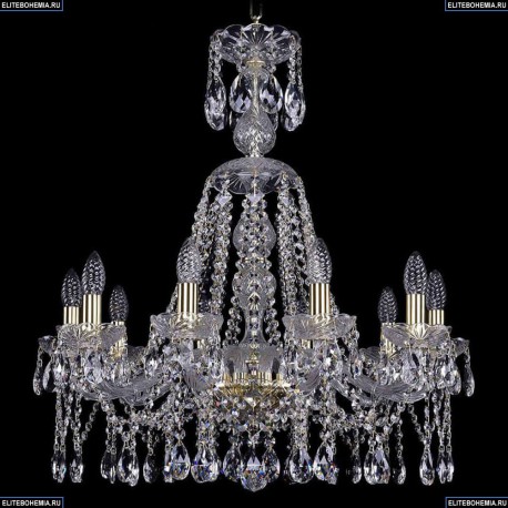 1413/10/220/XL-72/G Хрустальная подвесная люстра Bohemia Ivele Crystal