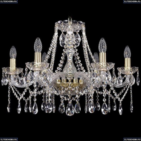 1413/6/220/G Хрустальная подвесная люстра Bohemia Ivele Crystal