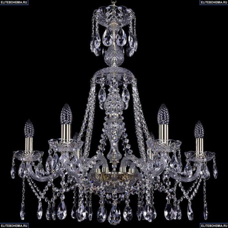 1413/6/220/XL-73/G Хрустальная подвесная люстра Bohemia Ivele Crystal