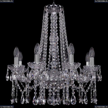 1413/8/200/h-61/Ni Хрустальная подвесная люстра Bohemia Ivele Crystal
