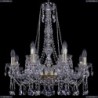 1413/8+4/220/h-73/G Хрустальная подвесная люстра Bohemia Ivele Crystal