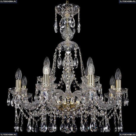 1413/8+4/220/XL-73/G Хрустальная подвесная люстра Bohemia Ivele Crystal