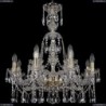 1413/8+4/220/XL-73/G Хрустальная подвесная люстра Bohemia Ivele Crystal