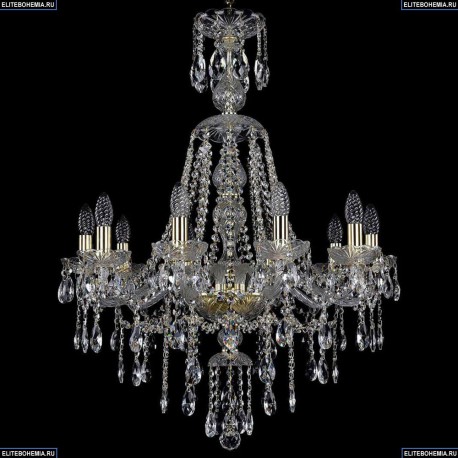 1415/10/220/XL-86/G Хрустальная подвесная люстра Bohemia Ivele Crystal