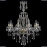 1415/10/220/XL-86/G Хрустальная подвесная люстра Bohemia Ivele Crystal