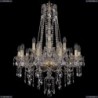 1415/10+5/220/h-86/G Хрустальная подвесная люстра Bohemia Ivele Crystal