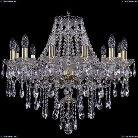 1415/12/220/G Хрустальная подвесная люстра Bohemia Ivele Crystal