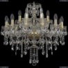 1415/12+6/220/G Хрустальная подвесная люстра Bohemia Ivele Crystal