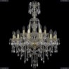 1415/12+6/220/XL-86/G Хрустальная подвесная люстра Bohemia Ivele Crystal