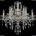 1415/6+3/200/G Хрустальная подвесная люстра Bohemia Ivele Crystal