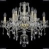 1415/6+3/200/G Хрустальная подвесная люстра Bohemia Ivele Crystal
