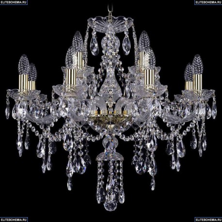 1415/8+4/220/G Хрустальная подвесная люстра Bohemia Ivele Crystal