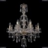 1415/8+4/220/XL-86/G Хрустальная подвесная люстра Bohemia Ivele Crystal