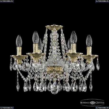 16113/6/165 G Хрустальная подвесная люстра с металлической чашкой Bohemia Ivele Crystal