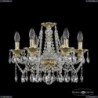 16113/6/165 G Хрустальная подвесная люстра с металлической чашкой Bohemia Ivele Crystal