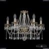 16113/6/200 G Хрустальная подвесная люстра с металлической чашкой Bohemia Ivele Crystal