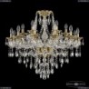 16115/12+6/300 FP Хрустальная подвесная люстра с металлической чашкой Bohemia Ivele Crystal