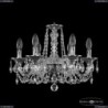 16102/6/165 NB Хрустальная подвесная люстра с металлической чашкой Bohemia Ivele Crystal