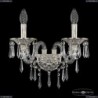 16103B/2/165/XL GW Хрустальное бра с металлической чашкой Bohemia Ivele Crystal