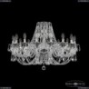 16106/16/300 NB Хрустальная подвесная люстра с металлической чашкой Bohemia Ivele Crystal