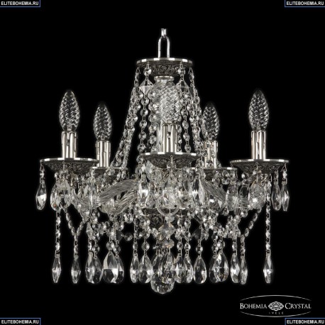 16113/5/141 NB Хрустальная подвесная люстра с металлической чашкой Bohemia Ivele Crystal