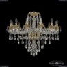 16115/12/300 FP Хрустальная подвесная люстра с металлической чашкой Bohemia Ivele Crystal