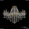 16115/12/360 G Хрустальная подвесная люстра с металлической чашкой Bohemia Ivele Crystal