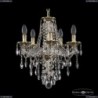 16115/5/141 GB Хрустальная подвесная люстра с металлической чашкой Bohemia Ivele Crystal