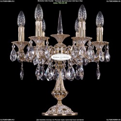 1702L/6/125-51/A/GW Настольная лампа с элементами художественного литья и хрусталем Bohemia Ivele Crystal