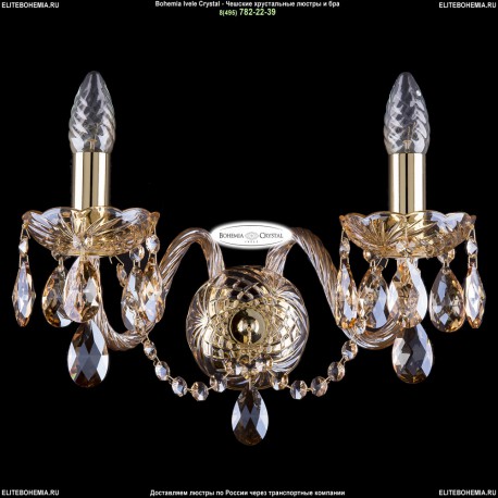 1402B/2/195/XL/G/M721 Хрустальное бра Bohemia Ivele Crystal