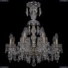 11.23.8+4.200.XL-64.Br.Dr Люстра хрустальная Bohemia Art Classic