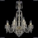 11.23.8+4.220.XL-80.Gd.Dr Люстра хрустальная Bohemia Art Classic