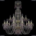 11.24.12+6.300.2d.XL-95.Gd.V7010 Люстра хрустальная Bohemia Art Classic