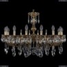 1702/16/300/A/GB Хрустальная подвесная люстра Bohemia Ivele Crystal