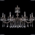 1702/8/300/A/NB Хрустальная подвесная люстра Bohemia Ivele Crystal