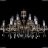 1703/12/320/A/G Хрустальная подвесная люстра Bohemia Ivele Crystal