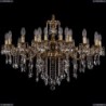1703/24/225+125/B/GB Хрустальная большая люстра Bohemia Ivele Crystal
