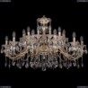 1703/24/360/A/GW Большая хрустальная подвесная люстра Bohemia Ivele Crystal