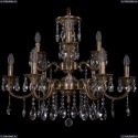1722/6+3/250/A/FP Хрустальная подвесная люстра Bohemia Ivele Crystal