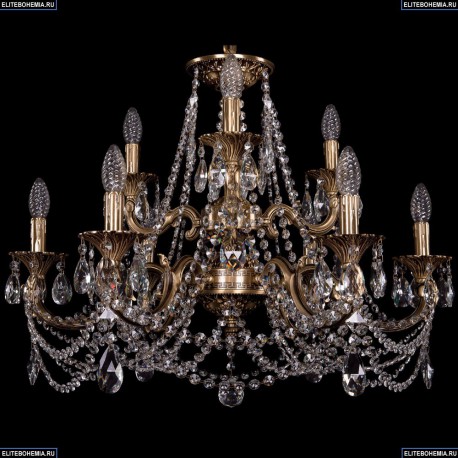 1722/6+3/250/C/FP Хрустальная подвесная люстра Bohemia Ivele Crystal